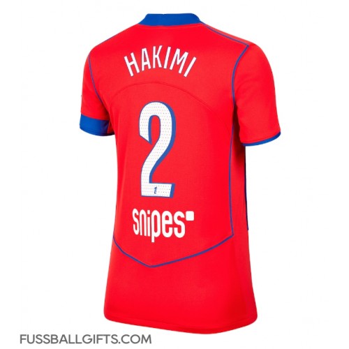 Paris Saint-Germain Achraf Hakimi #2 Fußballbekleidung 3rd trikot Damen 2025-26 Kurzarm